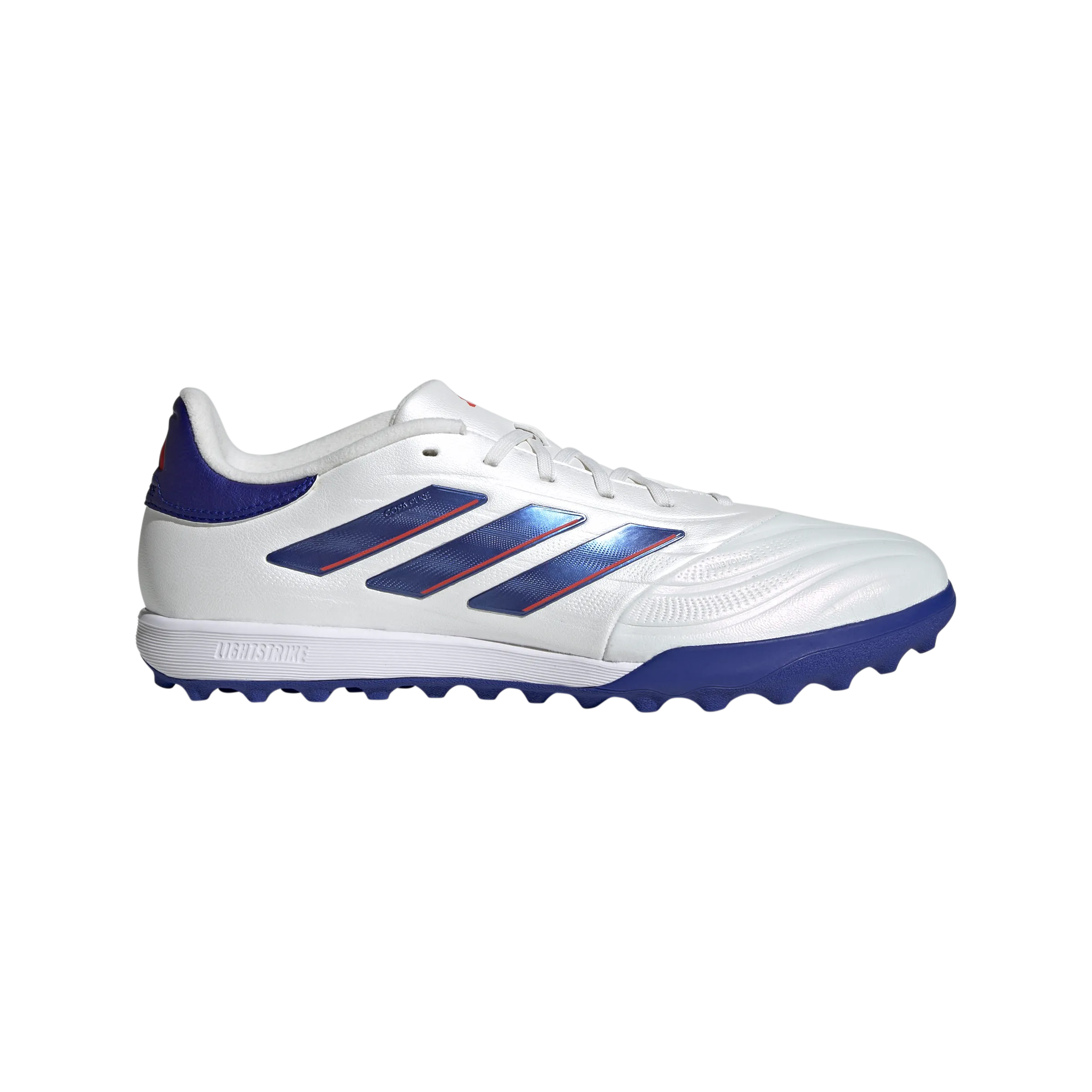 Copa Pure 2 League Artificial Turf Soccer Shoes | Cloud White-Lucid Blue-Solar Red | Men's
