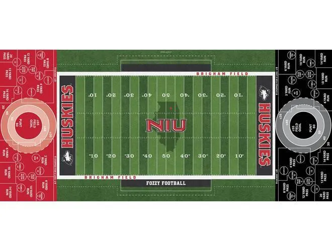 Fozzy Football NCAA Licensed Game Mats