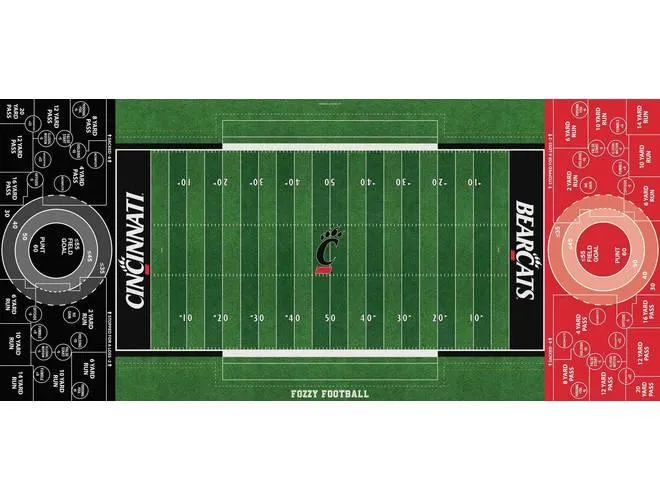 Fozzy Football NCAA Licensed Game Mats