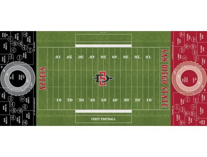 Fozzy Football NCAA Licensed Game Mats