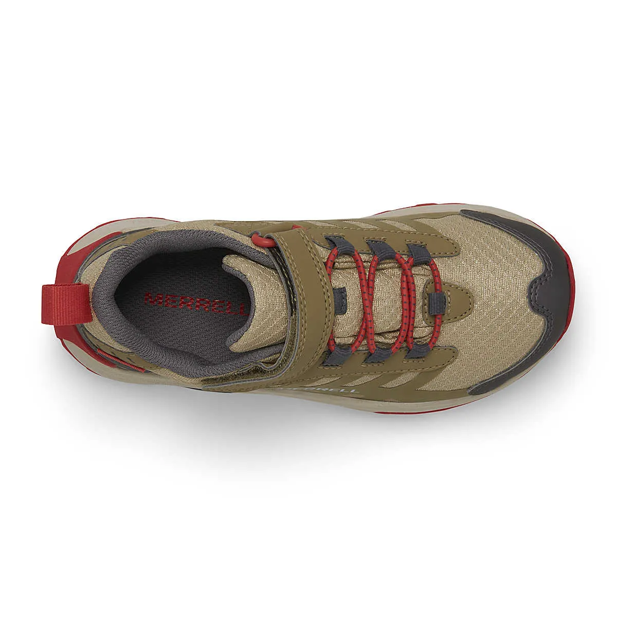 Kid's Moab Speed 2 Low A/C Waterproof Shoe - Coyote