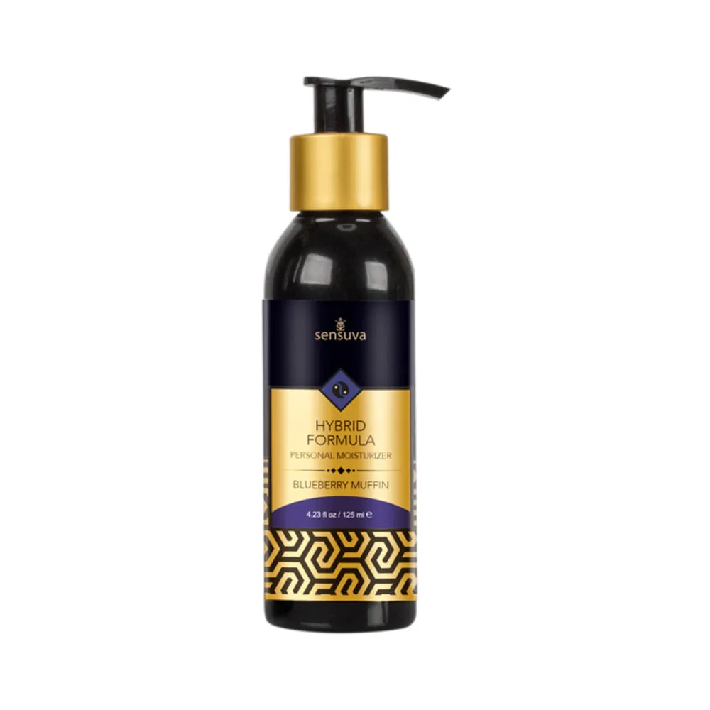 Sensuva Hybrid Personal Moisturizer - Blueberry Muffin 4 Fl. Oz. Bottle